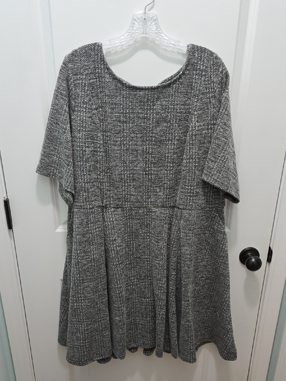 Torrid Heathered Gray Knit Swing Dress Size 4